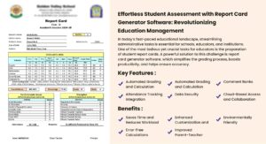 Advanced Report Card Software Simplifies Assessment